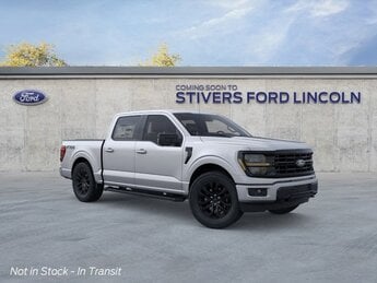 2025 Iconic Silver Metallic Ford F-150 XLT Automatic 4 Door 4X4 5.0L V8 Engine Truck