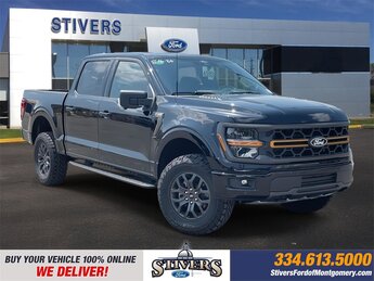 2025 Agate Black Metallic Ford F-150 Tremor 4X4 4 Door 5.0L V8 Engine Truck Automatic