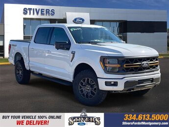 2025 Oxford White Ford F-150 Tremor Truck 4X4 Automatic 5.0L V8 Engine 4 Door