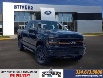2025 Agate Black Metallic Ford F-150 Tremor 4X4 Truck Automatic 5.0L V8 Engine 4 Door