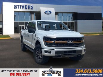 2025 Space White Metallic Ford F-150 Tremor 4X4 Truck 4 Door 3.5L V6 EcoBoost Engine Automatic
