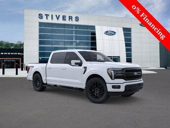 2025 Oxford White Ford F-150 Lariat 5.0L V8 Engine Truck Automatic 4X4 4 Door