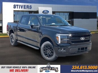 2025 Agate Black Metallic Ford F-150 Lariat 4X4 Truck 4 Door Automatic