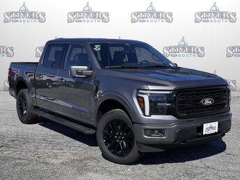 2025 Carbonized Gray Metallic Ford F-150 Lariat 4X4 3.5L PowerBoost Full-Hybrid V6 Engine Truck 4 Door