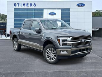 2025 Carbonized Gray Metallic Ford F-150 King Ranch Truck 3.5L PowerBoost Full-Hybrid V6 Engine 4X4 4 Door