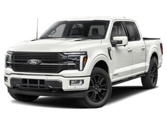 2024 Star White Metallic Tri-Coat Ford F-150 Platinum Automatic 3.5L V6 EcoBoost Engine 4 Door Truck