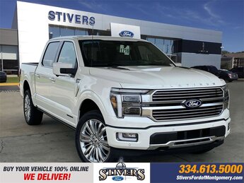 2025 Star White Metallic Tri-Coat Ford F-150 Platinum Automatic Truck 4 Door 4X4 3.5L PowerBoost Full-Hybrid V6 Engine