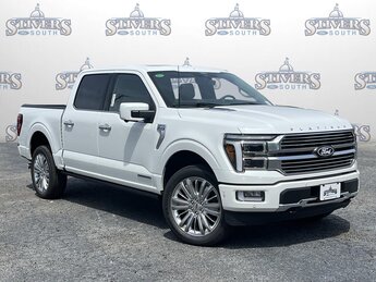 2025 Star White Metallic Tri-Coat Ford F-150 Platinum 4 Door 4X4 Automatic