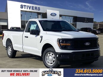 2025 Oxford White Ford F-150 XL Automatic Truck 2 Door 2.7L V6 EcoBoost Engine RWD