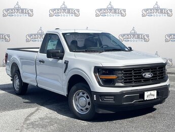 2025 Oxford White Ford F-150 XL 2.7L V6 EcoBoost Engine RWD 2 Door Automatic