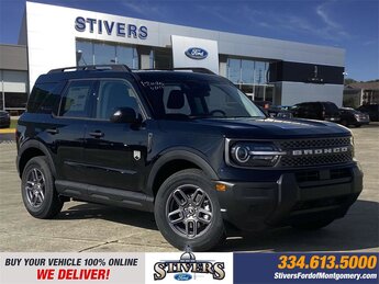 2025 Shadow Black Ford Bronco Sport Big Bend SUV 4X4 Automatic 4 Door 1.5L EcoBoost Engine