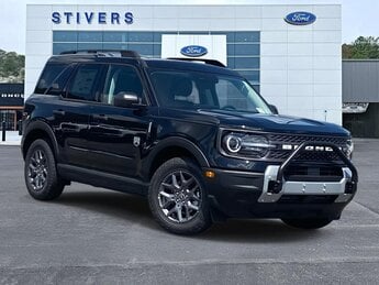 2025 Shadow Black Ford Bronco Sport Big Bend 4X4 SUV 4 Door