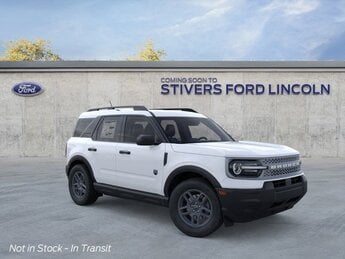 2025 Oxford White Ford Bronco Sport Big Bend 1.5L EcoBoost Engine Automatic 4 Door SUV