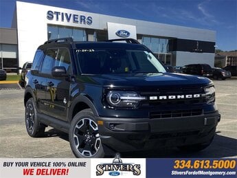 2024 Shadow Black Ford Bronco Sport Outer Banks 1.5L EcoBoost Engine SUV Automatic 4 Door