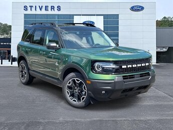2025 Eruption Green Metallic Ford Bronco Sport Outer Banks 4 Door 4X4 Automatic 1.5L EcoBoost Engine