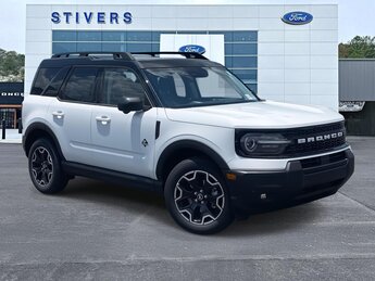 2025 Oxford White Ford Bronco Sport Outer Banks 4X4 1.5L EcoBoost Engine 4 Door Automatic SUV