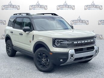 2025 Beige Ford Bronco Sport Badlands EcoBoost 2.0L I4 GTDi DOHC Turbocharged VCT Engine SUV 4X4