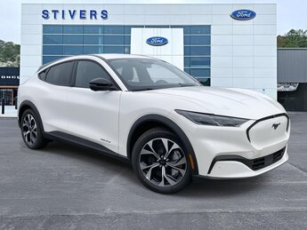2025 Star White Metallic Tri-Coat Ford Mustang Mach-E Select Automatic Dual Electric Motor Engine SUV RWD