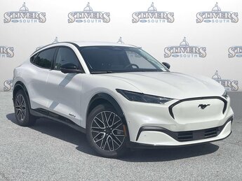 2024 White Metallic Ford Mustang Mach-E Premium Electric Motor Engine RWD SUV Automatic