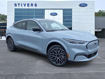 2025 Glacier Gray Metallic TriCoat Ford Mustang Mach-E Premium SUV Automatic Electric Motor Engine