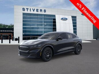 2025 Shadow Black Ford Mustang Mach-E Premium SUV RWD 4 Door Electric Motor Engine Automatic