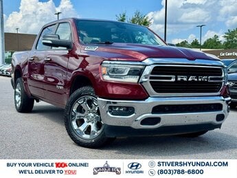 2019 Ram 1500 Big Horn/Lone Star Automatic HEMI 5.7L V8 Multi Displacement VVT Engine 4X4 Truck