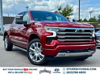 2024 Radiant Red Tintcoat Chevrolet Silverado 1500 High Country 4X4 4 Door Truck EcoTec3 5.3L V8 Engine