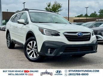 2022 Crystal White Pearl Subaru Outback Premium AWD SUV 4 Door 2.5L 4-Cylinder DOHC 16V Engine Automatic (CVT)