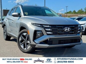 2025 Shimmering Silver Hyundai Tucson SEL SUV 2.5L I4 DGI DOHC 16V LEV3-SULEV30 187hp Engine Automatic