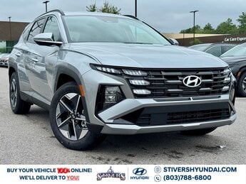 2025 Shimmering Silver Hyundai Tucson SEL Convenience SUV 4 Door Automatic 2.5L I4 DGI DOHC 16V LEV3-SULEV30 187hp Engine