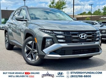 2025 Hampton Gray Hyundai Tucson SEL Convenience FWD 2.5L I4 DGI DOHC 16V LEV3-SULEV30 187hp Engine Automatic 4 Door SUV