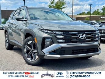2025 Hampton Gray Hyundai Tucson SEL Convenience FWD 2.5L I4 DGI DOHC 16V LEV3-SULEV30 187hp Engine Automatic 4 Door SUV