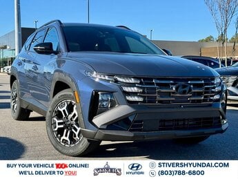 2025 Atlantis Blue Hyundai Tucson XRT 4 Door SUV Automatic 2.5L I4 DGI DOHC 16V LEV3-SULEV30 187hp Engine FWD