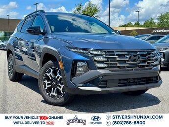 2025 Atlantis Blue Hyundai Tucson XRT 4 Door SUV AWD 2.5L I4 DGI DOHC 16V LEV3-SULEV30 187hp Engine Automatic
