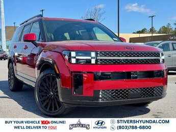 2025 Ultimate Red Hyundai Santa Fe Calligraphy 4 Door Automatic FWD