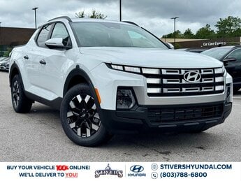 2026 Atlas White Hyundai Santa Cruz SEL Automatic Truck 4 Door
