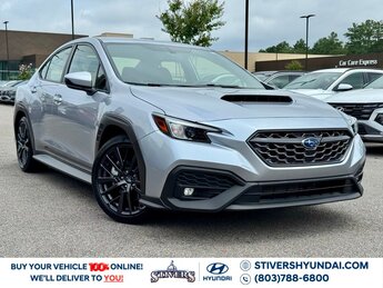 2022 Ice Silver Metallic Subaru WRX Premium 2.4L DOHC Engine AWD Car 4 Door Manual