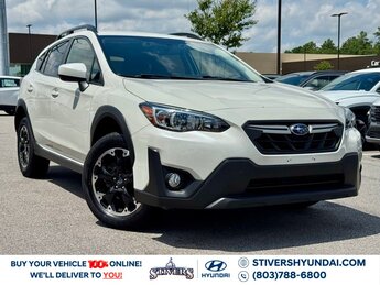 2022 Crystal White Pearl Subaru Crosstrek Premium 2.0L 4-Cylinder DOHC 16V Engine Automatic (CVT) 4 Door AWD