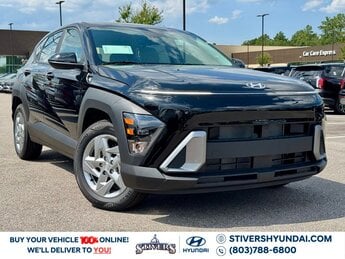 2025 Abyss Black Pearl Hyundai Kona SE 2.0L I4 DOHC 16V Engine Automatic (CVT) 4 Door
