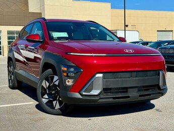 2025 Ultimate Red Metallic Hyundai Kona SEL 2.0L I4 DOHC 16V Engine FWD Automatic (CVT) 4 Door