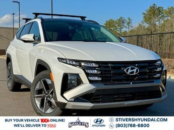 2025 Creamy White Pearl Hyundai Tucson Hybrid SEL Convenience AWD SUV Automatic 1.6L I4 DGI Hybrid Turbocharged DOHC 16V LEV3-SULEV30 Engine