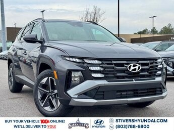 2025 Titanium Gray Hyundai Tucson Hybrid SEL Convenience AWD 1.6L I4 DGI Hybrid Turbocharged DOHC 16V LEV3-SULEV30 Engine SUV