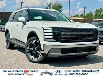 2026 Creamy White Pearl Hyundai Palisade Limited 4 Door SUV V6 Engine Automatic AWD