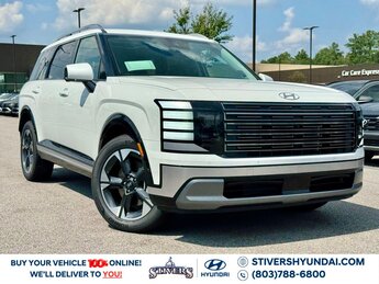 2026 Creamy White Pearl Hyundai Palisade Limited 4 Door SUV V6 Engine Automatic AWD