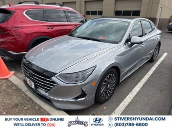2023 Curated Silver Hyundai Sonata Hybrid Limited 4 Door FWD Automatic Car I4 Engine