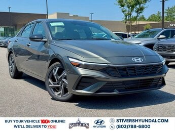 2025 Amazon Gray Hyundai Elantra SEL Sport 4 Door Automatic (CVT) FWD I4 Engine