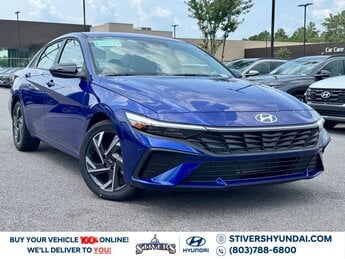 2025 Intense Blue Hyundai Elantra SEL Sport Car FWD I4 Engine 4 Door Automatic (CVT)