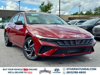 2025 Ultimate Red Hyundai Elantra SEL Sport I4 Engine FWD Automatic (CVT) Car 4 Door