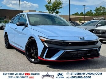 2025 Performance Blue Hyundai Elantra N Base 2.0L Turbocharged Engine FWD Car 4 Door Manual