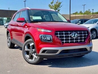 2025 Ultimate Red Hyundai Venue SEL FWD SUV I4 Engine
